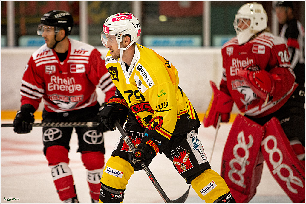 PENNY DEL;  Testspiel 2 Koelner Haie- SC Bern; Koeln, 20.08.2022